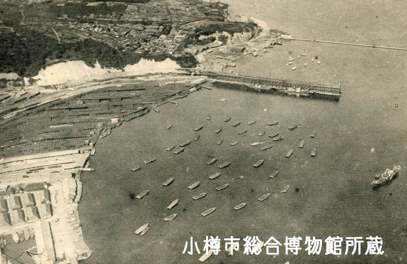 手宮の高架桟橋付近